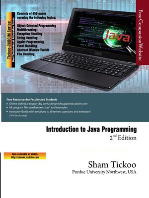 cover image of Introduction to Java Programming